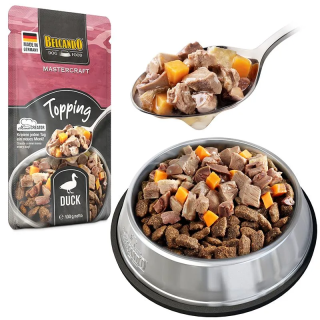 Mastercraft Topping para Perros Pato Belcando 100gr