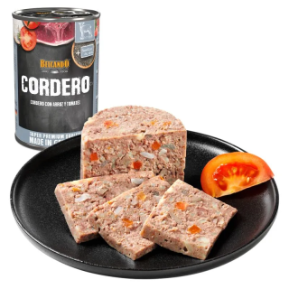 Lata de Cordero con Arroz y Tomate para Perros Belcando 400gr