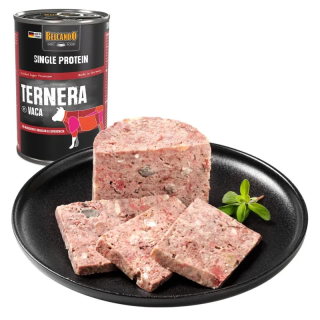 Lata de Ternera Single Protein para Perros Belcando 400gr