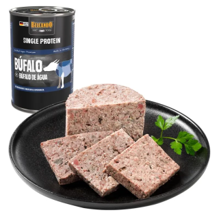 Lata de Bufalo Single Protein para Perros Belcando 400gr