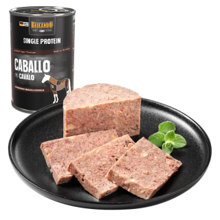 Lata de Caballo Single Protein para Perros Belcando 400gr