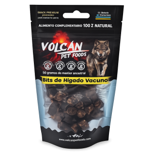 Volcan Bits Higado de Vacuno 50gr