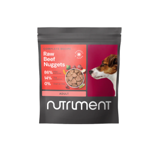 Nutriment Menu BARF de Vacuno Nuggets 1Kg