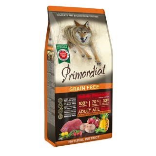 Primordial Perro Adulto Bufalo y Caballa 2 Kg