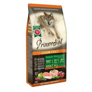 Primordial Perro Adulto Pollo y Salmon 2 Kg