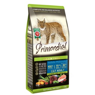 Pienso Primordial Gato Adulto Salmon y Atun 2Kg