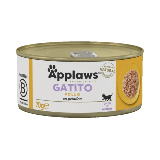 Applaws Gato Lata Kitten Pollo en Gelatina 70gr