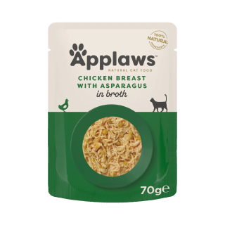 Applaws Gato Pouch Pollo con Esparragos en Caldo 70gr