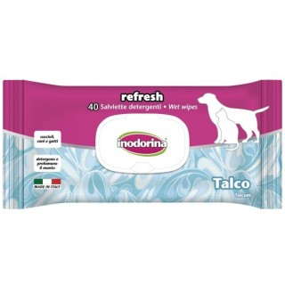 Inodorina Toallitas Refresh Talco 40 Unid