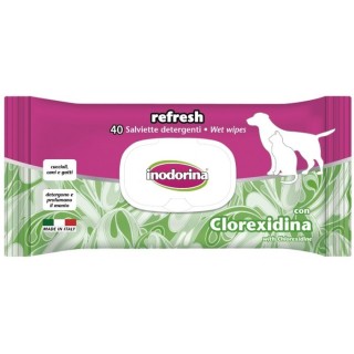 Inodorina Toallitas Refresh Clorhexidina 40 Unid
