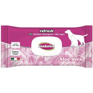 Inodorina Toallitas Refresh Aloe Vera 40 Unid