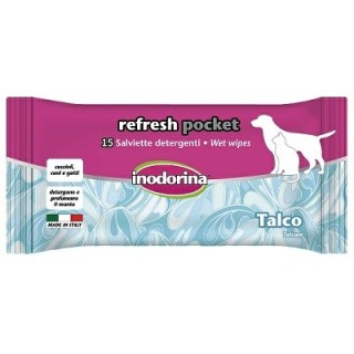 Inodorina Toallitas Talco Pocket 15 Unid