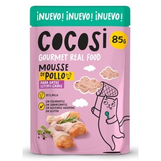 Cocosi Mousse de Pollo para Gatos Esterilizados 85gr