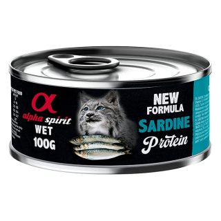 Alpha Spirit Lata Paté de Sardina para Gatos 100gr