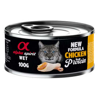 Alpha Spirit Lata Paté de Pollo para Gatos 100gr