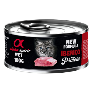 Alpha Spirit Lata Paté de Iberico para Gatos 100gr