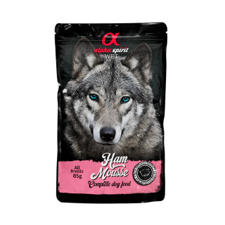 Alpha Spirit Mousse de Jamon para Perros 85gr
