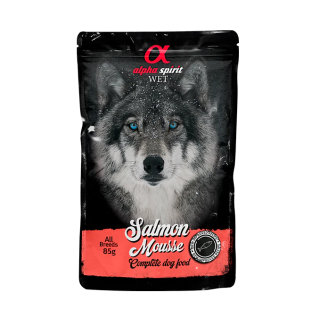 Alpha Spirit Mousse de Salmon para Perros 85gr