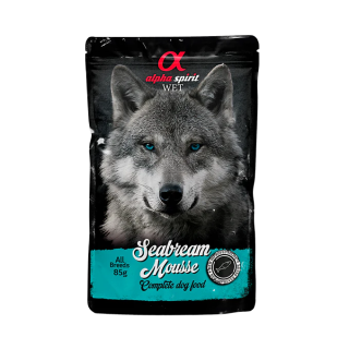 Alpha Spirit Mousse de Dorada para Perros 85gr