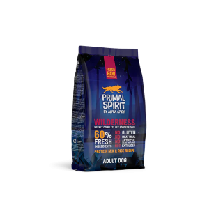 Alpha Spirit Primal Semihumedo 60% Wilderness para Perros 1Kg