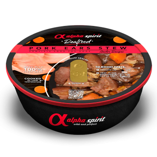 Alpha Spirit Realfood Estofado de Orejas de Cerdo para Perros 280gr