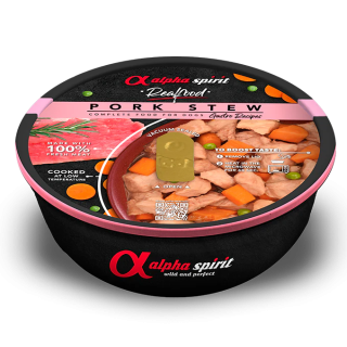 Alpha Spirit Realfood Estofado de Cerdo para Perros 280gr