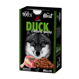 Alpha Spirit Snack Natural Pato para Perros 80gr