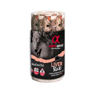 Alpha Spirit Snacks de Higado (Ristra de 16 unidades)