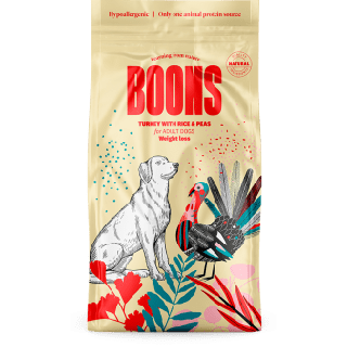 Pienso Boons Pavo con Arroz Adulto Perdida de Peso 2Kg