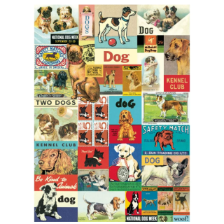 Póster 50x70 cm Carteles de Perros