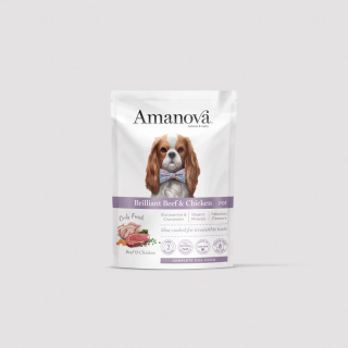 Amanova Humeda Adulto Pouch Ternera y Pollo 300gr