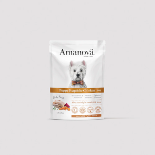 Amanova Humeda Puppy Pouch Pollo 300gr