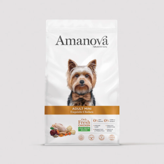 Amanova Pienso Perro Adulto Mini Pollo 2Kg