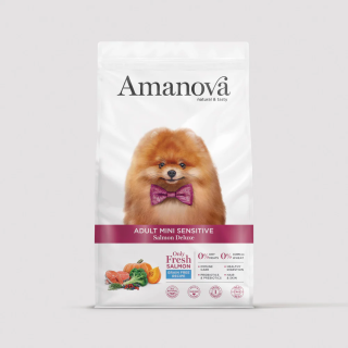 Amanova Pienso Perro Adulto Mini Sensitive Salmon 2Kg