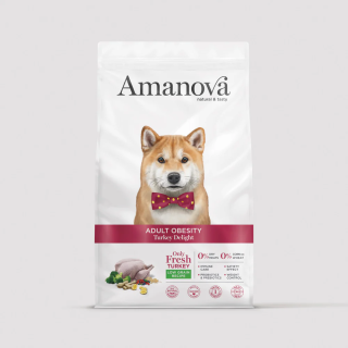 Amanova Pienso Perro Adulto Obesity Pavo y Quinoa 2Kg