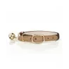 Collar para Gatos Vendome de Cuero Camel