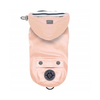 Chubasquero con Capucha para Perros Babord Rosa