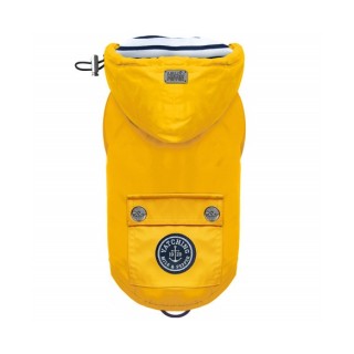 Chubasquero con Capucha para Perros Babord Amarillo