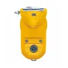 Chubasquero con Capucha para Perros Babord Amarillo