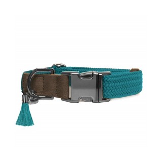 Collar Ajustable para Perros Kaya Azul Petroleo