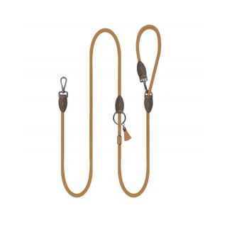 Correa Bandolera Ajustable para Perros Kaya Caramelo