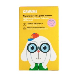 CANUMI Mejillón Labio Verde 120g para Perros