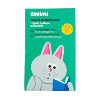 CANUMI Hígado de Rape 125g para Gatos