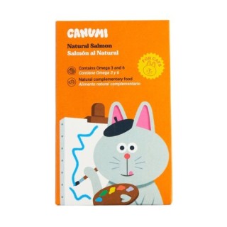 CANUMI Salmón 120g para Gatos