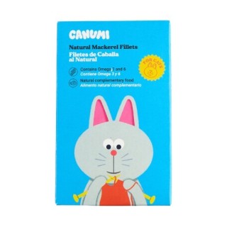 CANUMI Filetes de Caballa del Sur 120g para Gatos