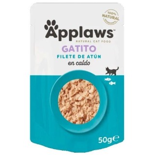 Applaws Kitten Pouch Filete de Atun en Caldo 70gr