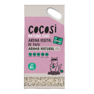 Cocosi Lecho Vegetal de Tofu para Gatos 6 Litros