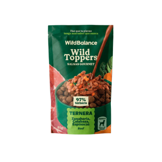 Wild Balance Topper Salsa Gourmet Ternera 100gr