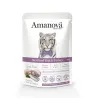 Amanova Humeda Adulto esterilizado Pouch Pescado y Pavo 85gr