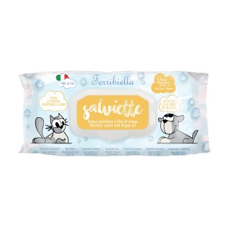 Salviette Toallitas Agua Micelar y Aceite de Argán 40 Uds